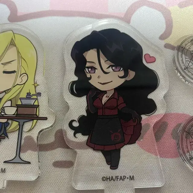 강철의 연금술사 카페콜라보 아크릴스탠드