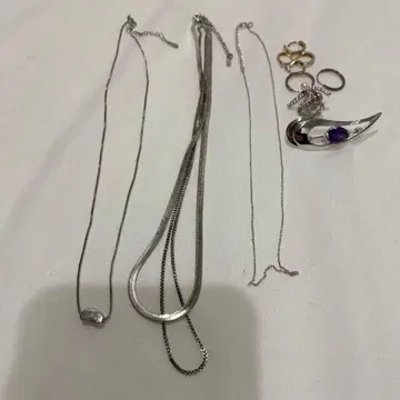 목걸이 귀걸이 브로치 핑