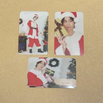 YORI 트레이딩 카드 DA PUMP 크리스마스 클리어 트레이딩 카드