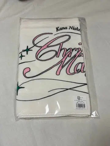 니시노 카나 크리스마스 라이브 페이스 타월