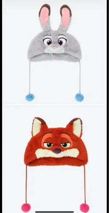 주토피아 팬캡 디즈니 머리띠 닉 주디