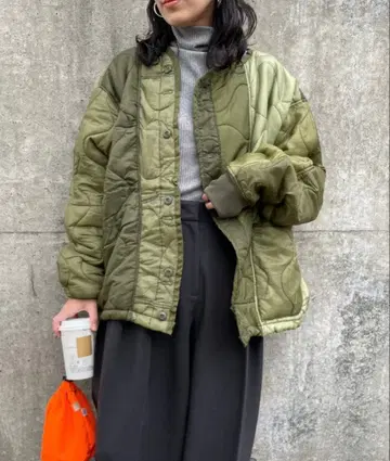 JEANSFACTORY ODDMENT M-65 퀼팅 라이너 자켓