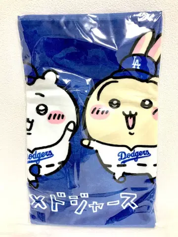 치이카와 x MLB TOKYO 시리즈 페이스 타월 (다저스)