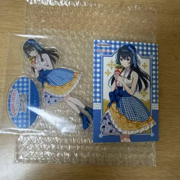 학원 아이돌 마스터 츠키무라 테마리 한정판 아크릴 스탠드, 엽서