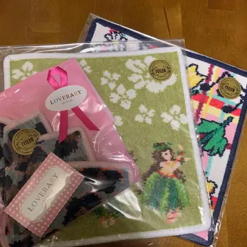 페이러 손수건 3장 세트