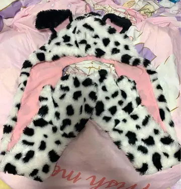 도쿄 디즈니 리조트 한정판 101마리 강아지 팬캡 머플러