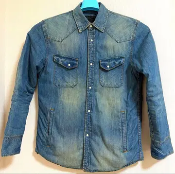 nano universe x 니시카와 다운 데님 자켓