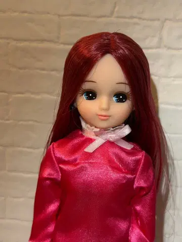 리카짱 캐슬 인형 교실 와인 레드