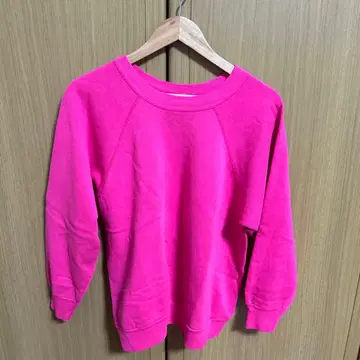 Pannill 핑크 맨투맨 L 사이즈