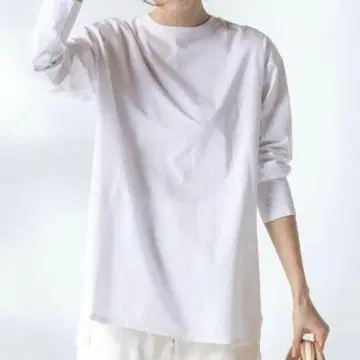 23구 코튼 베어 저지 긴팔 티셔츠