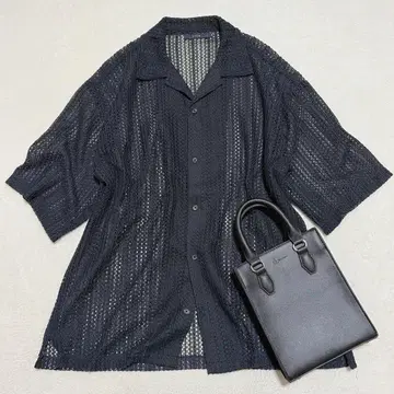 CPCM 크로셰 편직 셔츠 썸머 니트 셔츠 캐주얼 Y2K M