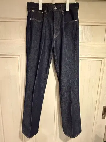 [ AURALEE ] Hard Twist Denim 5P Pants