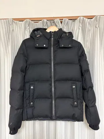 타트라스 KRAZ 다운 자켓 울 쉽스 별주 블랙 S