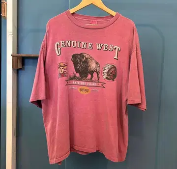 [ SDI ] USA제 싱글 스티치 수베니어 레드 XL 사이즈 셔츠