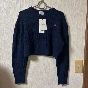 MARITHE FRANCOIS GIRBAUD 네이비 스웨터