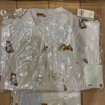 젤라또피케 BTS JIN 룸웨어 상하의 민트 미개봉 새상품 파자마