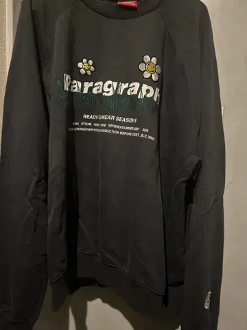 Paragraph P08 블랙 맨투맨