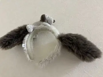 토끼 귀 머리띠 봉제 인형 포함