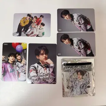 ONE N 'ONLY REI 회장 한정판 트레이딩 카드 아크링 키링