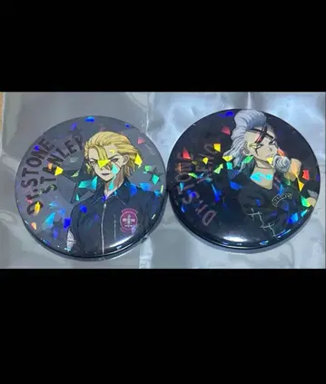 Dr.STONE 플라이트 자켓 캔뱃지 제노 스탠리