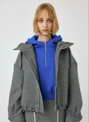 MOUSSY HOUNDSTOOTH 자켓