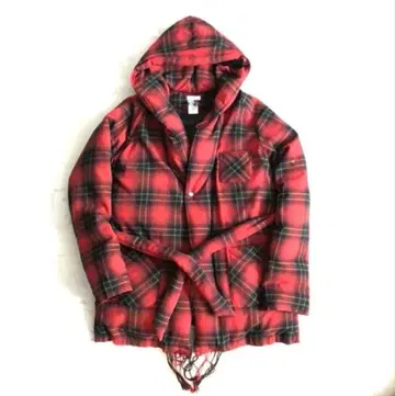 FACETASM 체크 무늬 후드 부착 자켓 L