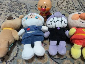 호빵맨 봉제 인형 세트 약 20cm