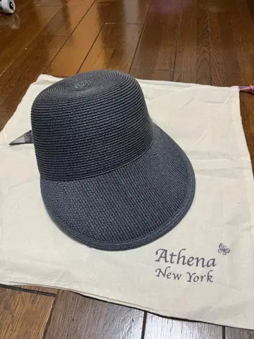 아테나 뉴욕 제넷 다크 그레이 밀짚모자