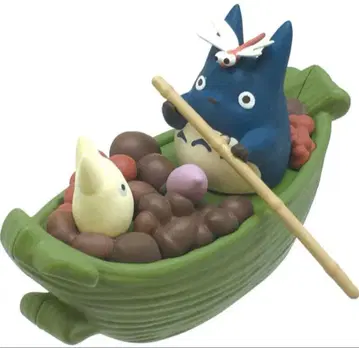 이웃집 토토로 토토로 수확의 댓잎 배 동동이 풀백 컬렉션 입상