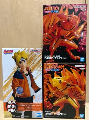 나루토 질풍전 미호 BORUTO 볼트 피규어 3종 세트