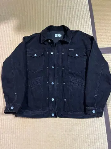 90s USA제 Calvin Klein jeans 데님 자켓 L