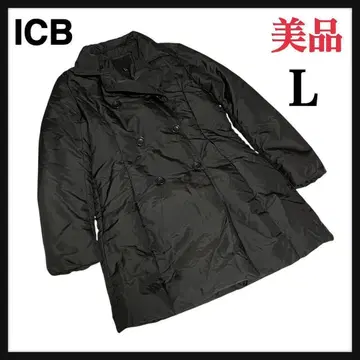 새상품급 iCB 아이시비 다운 코트 블랙 L