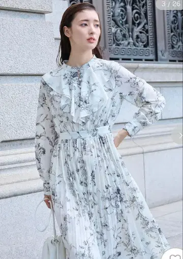 미사용 새상품 FRAY I.D 롱 원피스