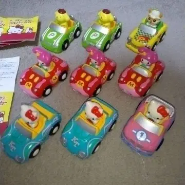 산리오 캐릭터 풀백카 세트