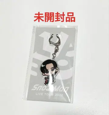 SnowMan 메구로 렌 아크릴 키링 스노치루 미개봉품