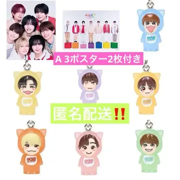 나니와단시 A3 포스터 2장 & 메지루시 참 7개 세트