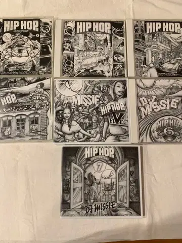 DJ MISSIE 힙합 전 7 세트