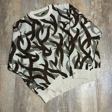 B.BALLSY BALLSY military tribal camoknit