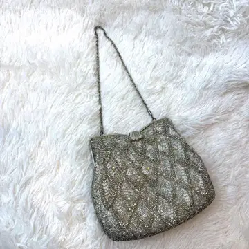 비즈 자수 파티 백 비쥬 쇼와 레트로 앤티크 결혼식