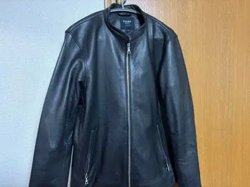 BEAMS 가죽 자켓 M