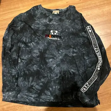 PANDIESTA 타이다이 패턴 긴팔 티셔츠 5L