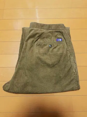 PURPLE LABEL Corduroy Wide Tapered Pants