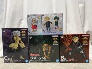 [ 한정 가격 ] 제일복권 나의 히어로 아카데미아 피규어 묶음 판매