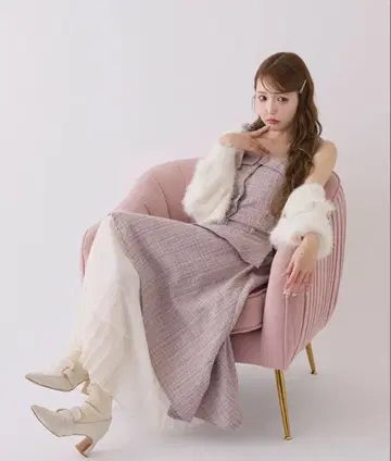 원 애프터 어나더 NICE CLAUP 트위드 셋업