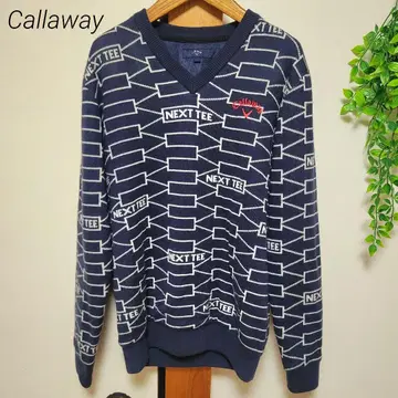 캘러웨이 니트 올 패턴 L 사이즈 골프