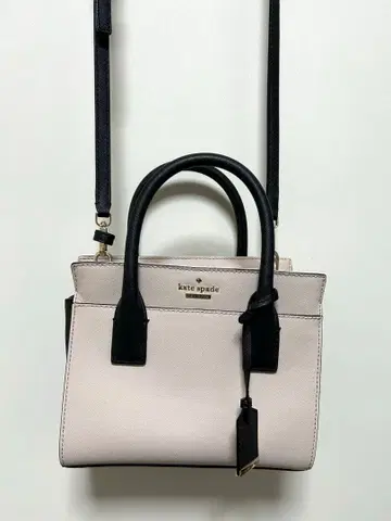 kate spade 케이트 스페이드 바이컬러 숄더백 핑크/블랙