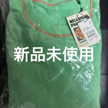 [ HELLO.SANFRANCISCO ] 배색 스티치 오버 맨투맨 그린