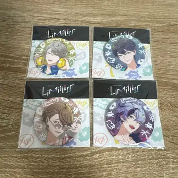 로후마오 홀로그램 캔뱃지 4개 세트