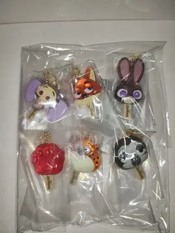 주토피아 아이스캔디 참 6종 컴플리트