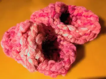 mofumo 따뜻한 손뜨개질 룸 워머(룸슈즈)